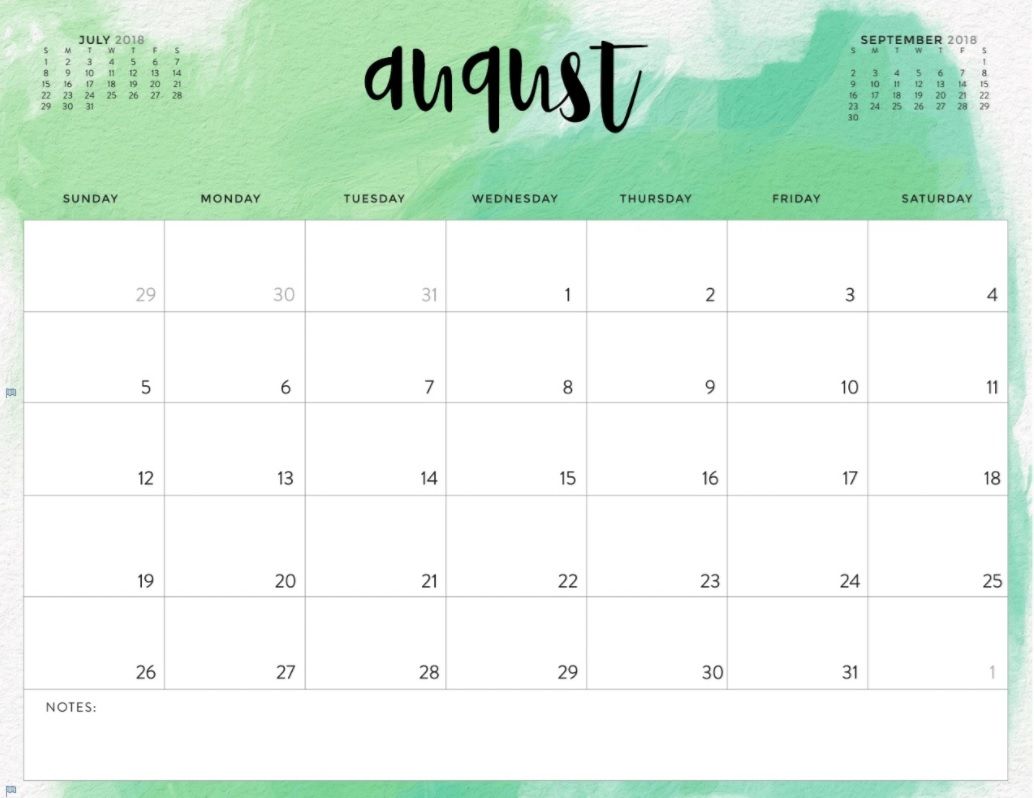 august-2018-printable-calendar-excel-us-map